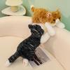New Cute Simulation Cat Plush Toys Soft Stuffed Yellow or Gray Kitten Model Fake Cat Realist Animals Girls Valentine's Day Gift