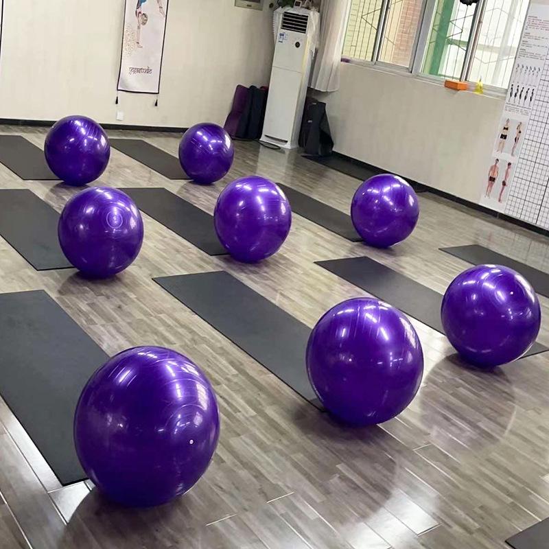 Durable Multi-color PVC Yoga Ball for Fitness and Weight Loss