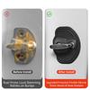 YZ 4Pcs Car Silicone Door Lock Cover Protective Stickers Car Door Lock Damper For Tesla Model 3 Y YL Highland Juniper Accessorie