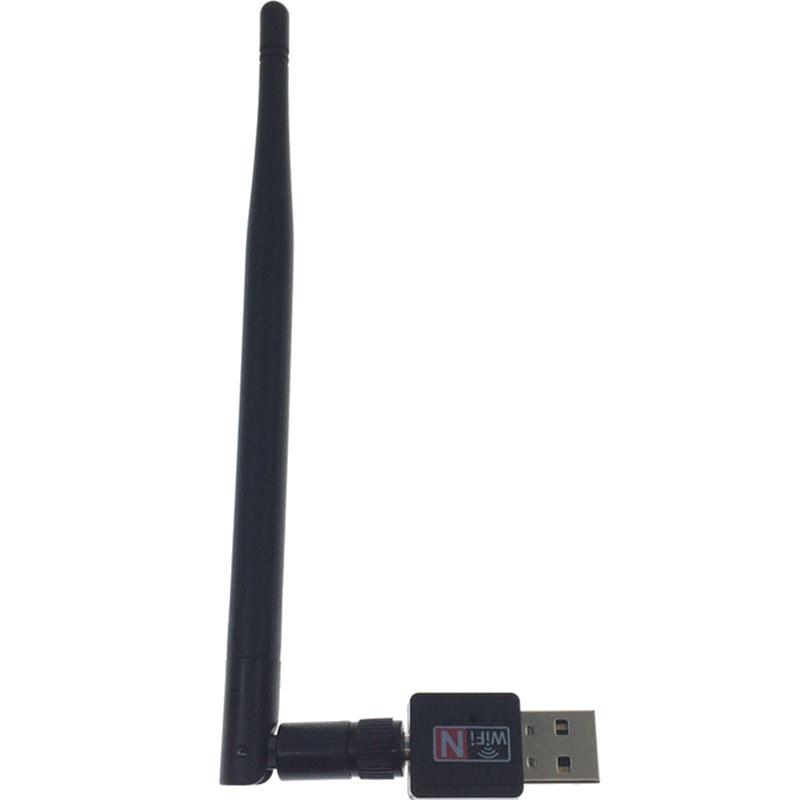 1 Set Wi-Fi Receiver Transmitter Dongle 2Db/5Db 150Mbps Wireless Network Card Usb 2.0 802.11 B/G/N Lan Wifi Antenna Adapter
