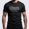 90th Birthday Shirt Born In 1936, Classic Car Limited Edition Cotton Tee for Men
