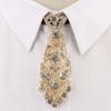 Style Suit Accessories Men Ties Metal Rhinestone Necktie Formal Business Ties Women Necktie