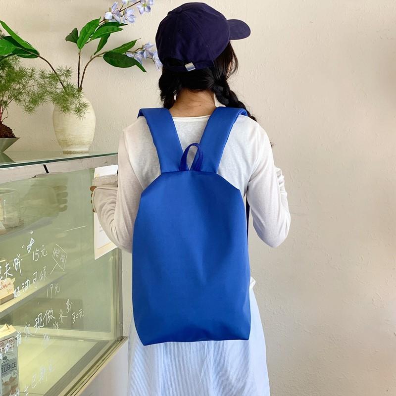 Korean-style Large-capacity Nylon Fabric Double-shoulder Bag for Women - Ins Lightweight Casual Commuting Backpack, Simple Schoo
