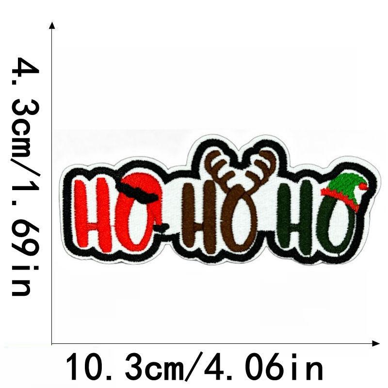 Liteon English Letter Embroidery Cloth Label for Hats, Bags, and Clothing Decoration