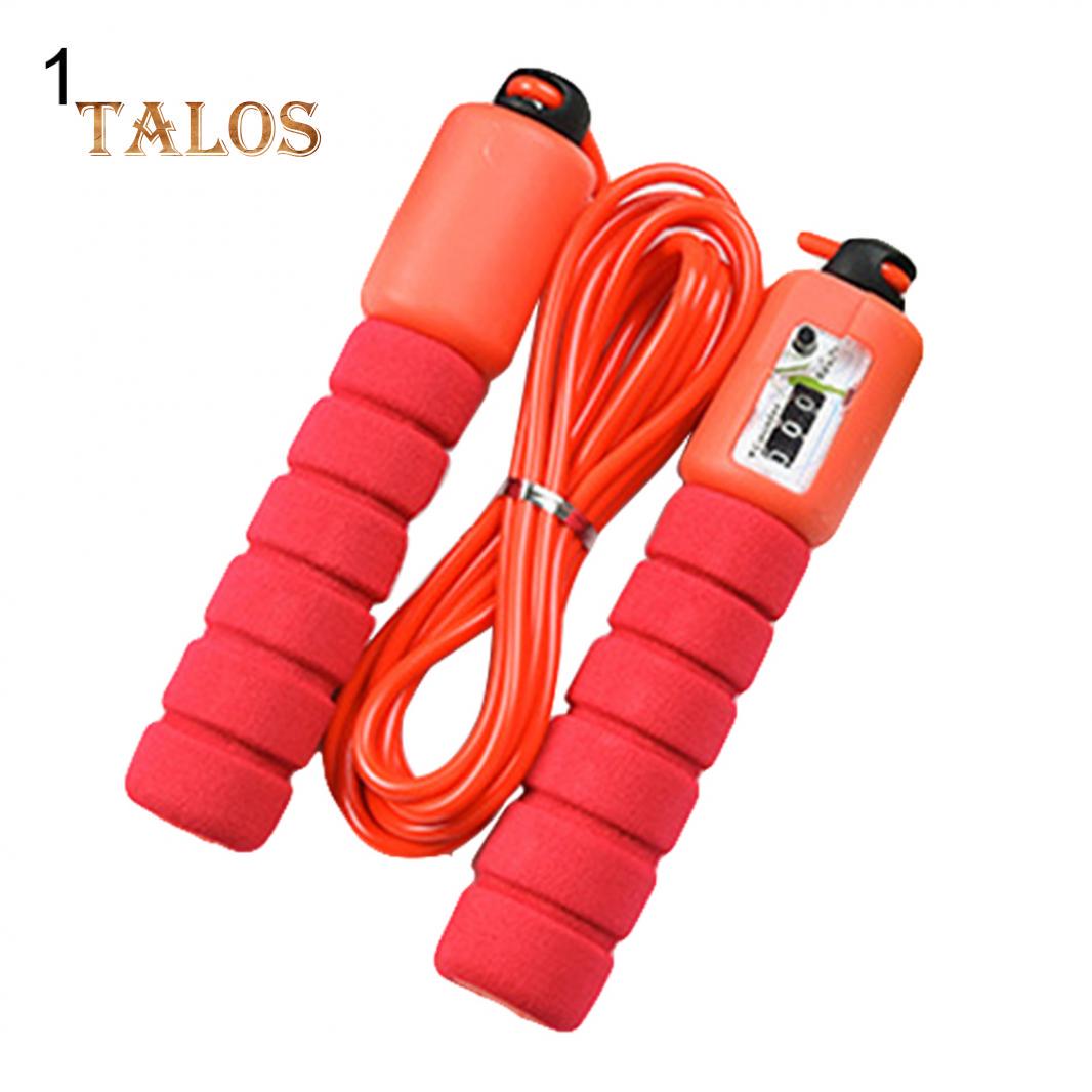 

Аэробные упражнения Электронный счетчик Фитнес Спорт Счет Прыжки Скакалка Спорт красный