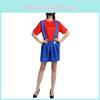 Adult Super Mario Costume Dress For Women Perfect For Halloween Parties And Cosplay Events