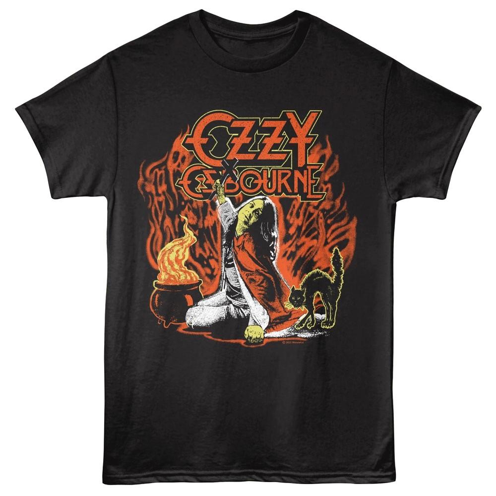 Ozzy Osbourne Halloween Blizzard of Ozz Men T Shirt XL