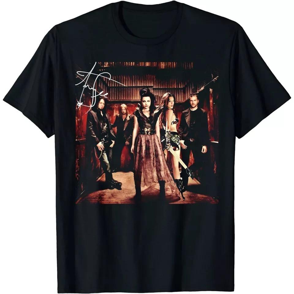 New Rare Evanescence Band T-Shirt New Black T-Shirt S