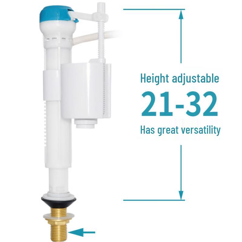 Youshu Silent Brass Head Toilet Inlet Valve