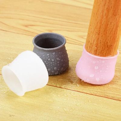 Stuhlfußabdeckung aus Gummi, Stuhlbeinschoner, Tischbeinschoner, Schutz für Stuhlbeine, Staubschutzumschläge, Bodenkappen