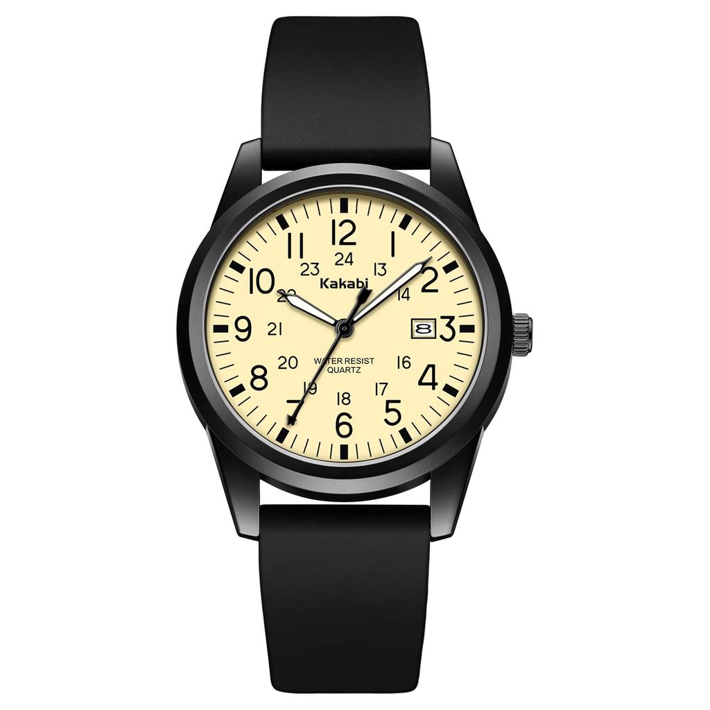 BEN NEVIS Men's Analog Watch, Simple Date, Waterproof, Fashion, Quartz, For Exams, Wristwatch, Women's, Children's, Unisex, Commuting, Banquets,