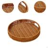 Handwoven Tray for Serving Fruits And Snacks, Storage Basket Events