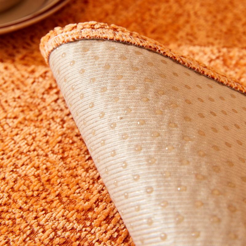 Nuovo Copridivano Universale Quattro Stagioni Antiscivolo Semplice Cuscino per Divano Moderno Copridivano in Pelle Ciniglia Pompon Cuscino per Divano