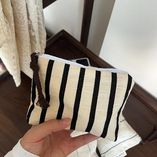 Mini Cotton Floral Organizer Bags for Women Bag Small Fabric Cosmetic Make Up Bag Little Purse Coin Pouch Children Cosmetic Case