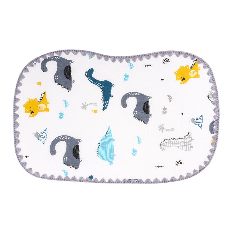 

Чехол для подушки для новорожденного из дышащего чистого хлопка: Впитывает пот, предотвращает рвоту, идеально подходит для весны и осени 25x40 cm