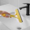 3 In 1 Window Cleaning Squeegee Multi Function Glass Mirror Wiper with Spray Bottle Microfiber Scrub Household Car Cleaner Tools