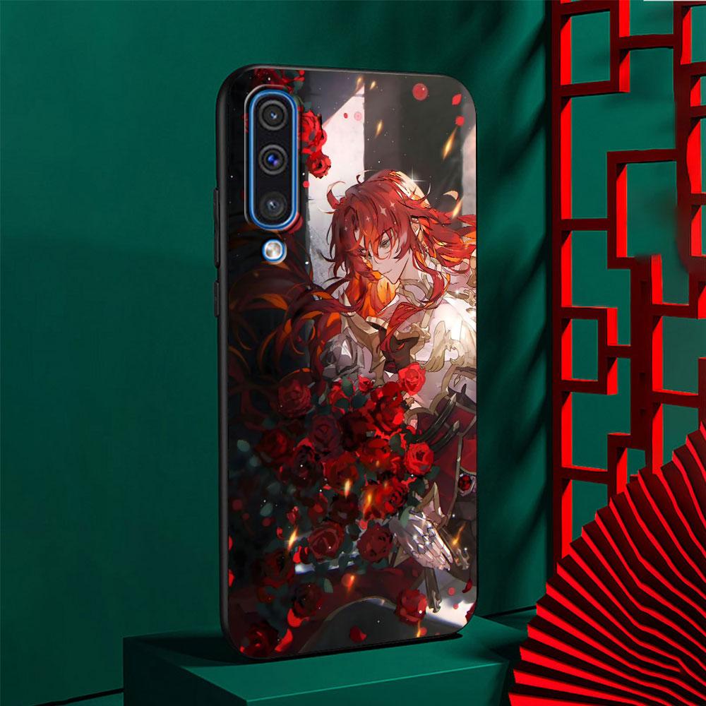 Argenti Honkai Star Rail Case for Samsung Galaxy A70 A70s A20e A02s A30s A50s A10 A20s A20 A30 A50 A03s TPU Black Phone Cover