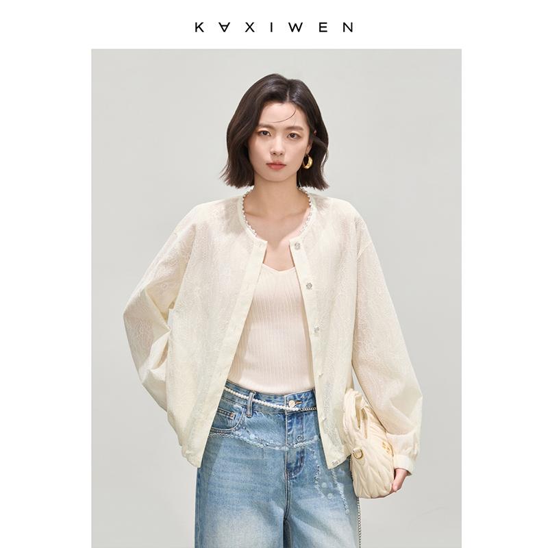 Lightweight lace jacket