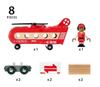 BRIO WORLD Lastehelikopter Alder 3 år og oppover Tre 33886 [8 deler] (Helikopterleketøy)