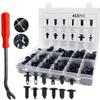 New 800pcs Car Plastic Retainer Clips Kit 680pcs Auto Fender Push Pin Rivet Door Trim Panel Car Fastener Clip Mixed Set