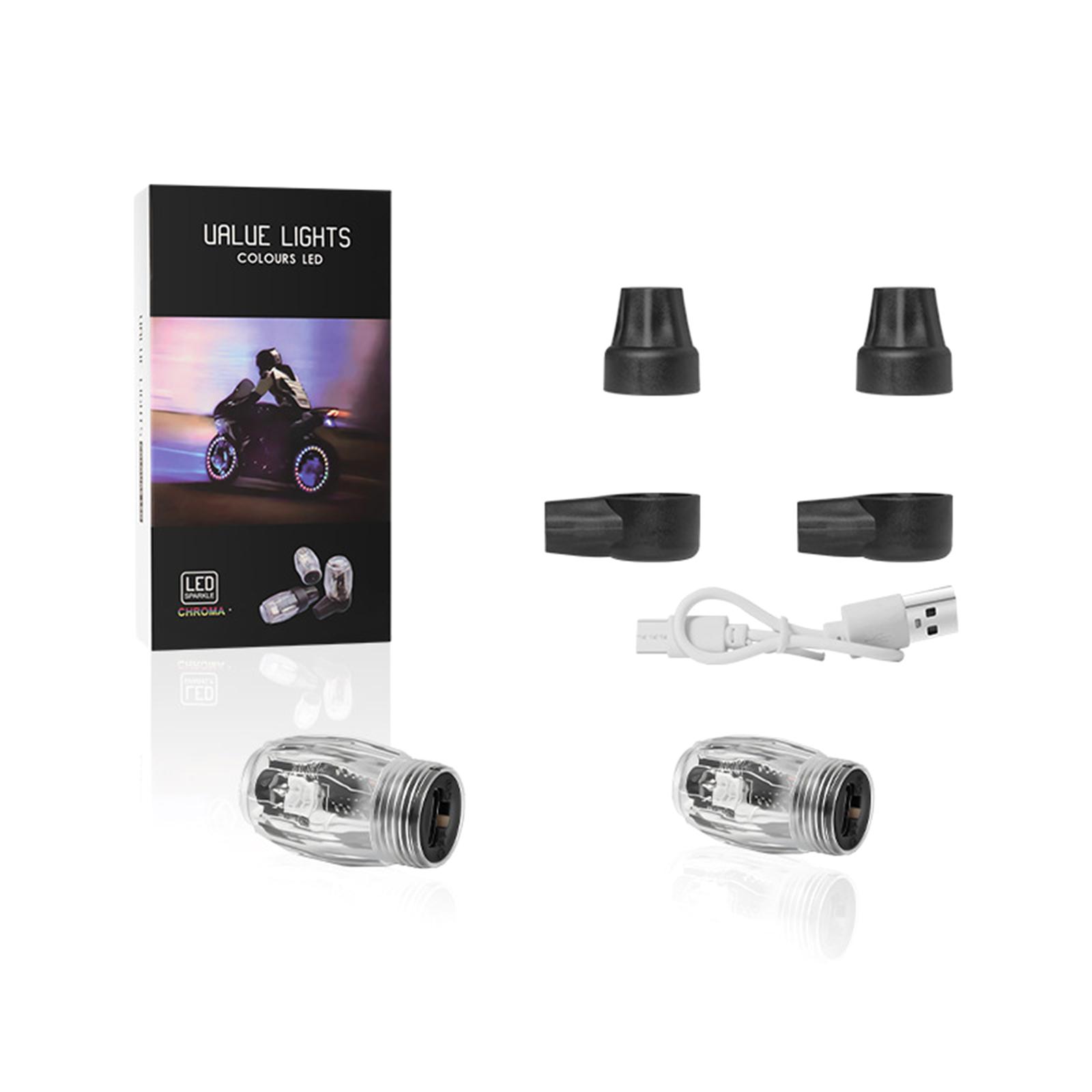 

Модернизированные светодиодные фонари на колесах автомобиля, мигающие колеса, клапаны для шин, колпачки, фонари, клапаны для велосипедных шин, штоковые фонари, красочные водонепроницаемые 2