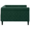 Daybed in Dark Green 100 x 200 cm Velvet