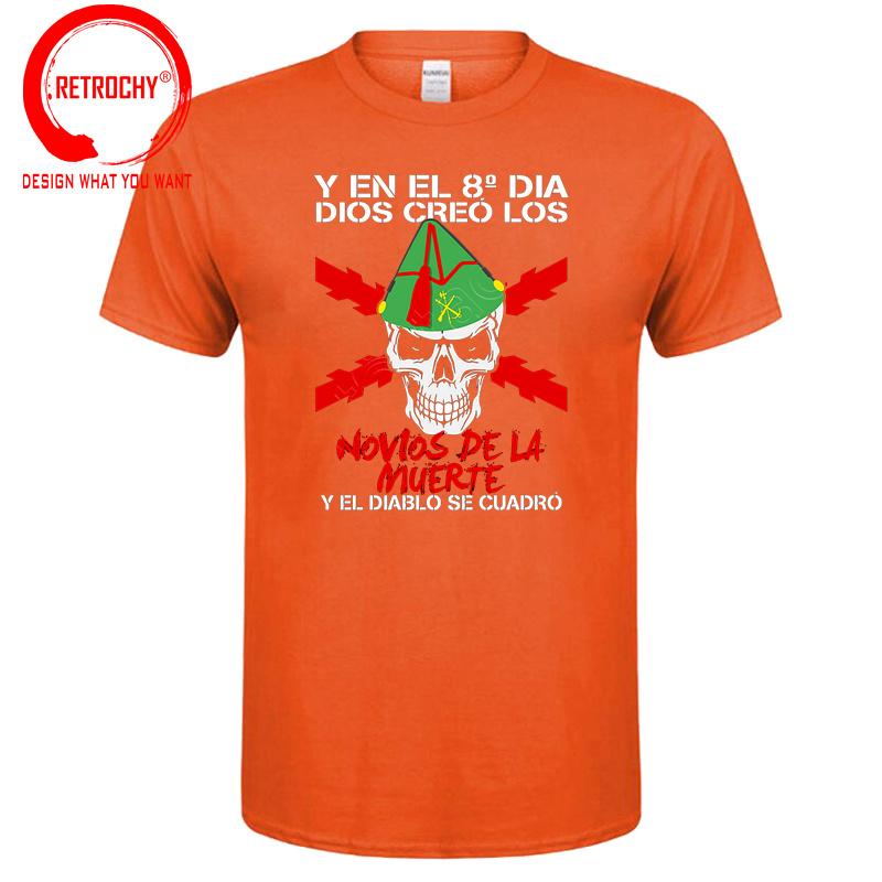 Spain Legion Novios De La Muerte T Shirt Unisex Funny Design Cotton Tshirt Fashion Clothing Harajuku Tshirt Black Tops Tees Shirt