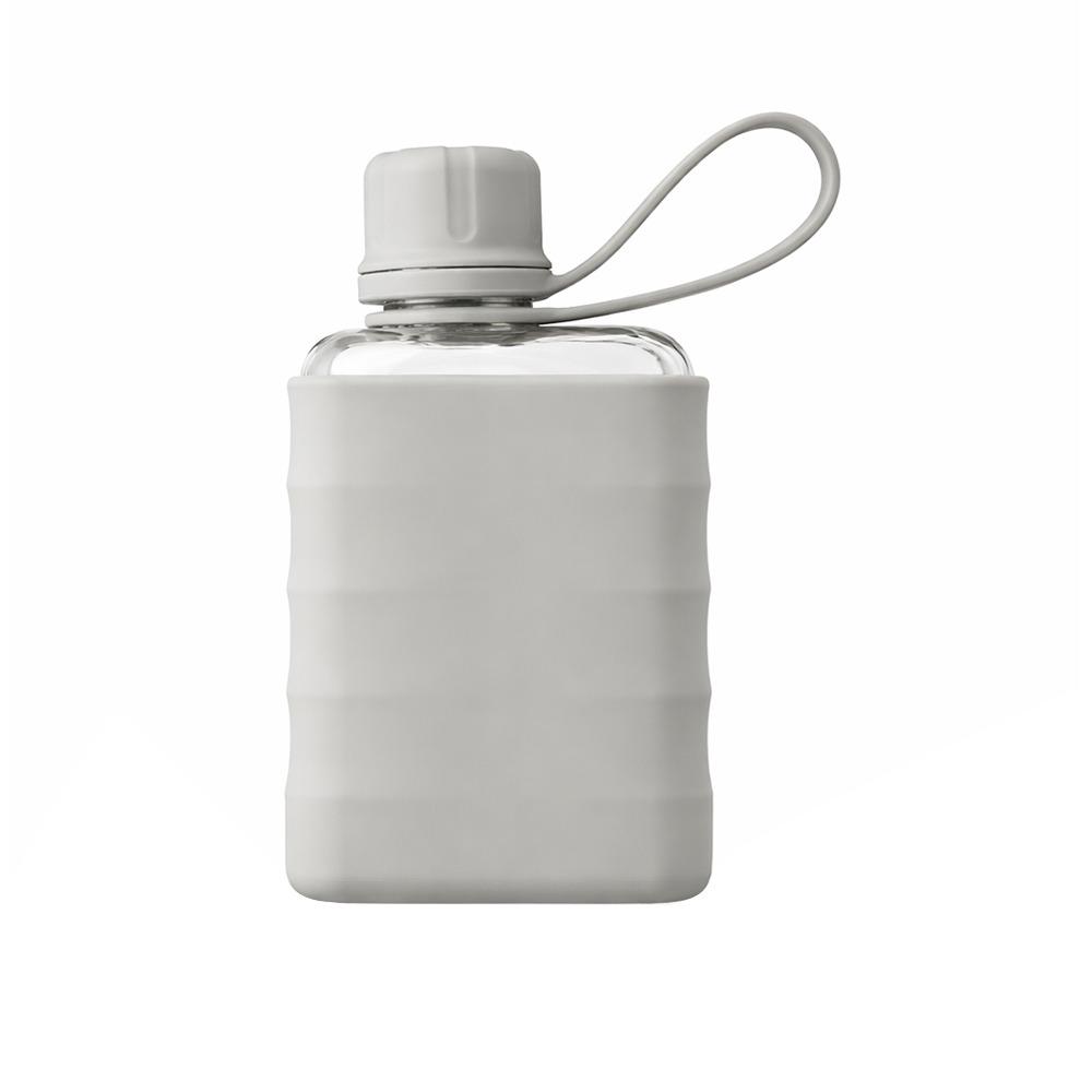Portable 240ml/500ml Water Bottle Multicolor Rectangle Sports Kettle Handheld Plastic Fruit Tea Cup Kettle Outdoor Sport