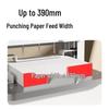 Deli Financial Document Binding Machine CN plug (adapter included)