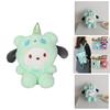 Melody Cinnamoroll Kuromi Pochacco Plush Cartoon Backpack For Girls With Soft Material And Breathable Design