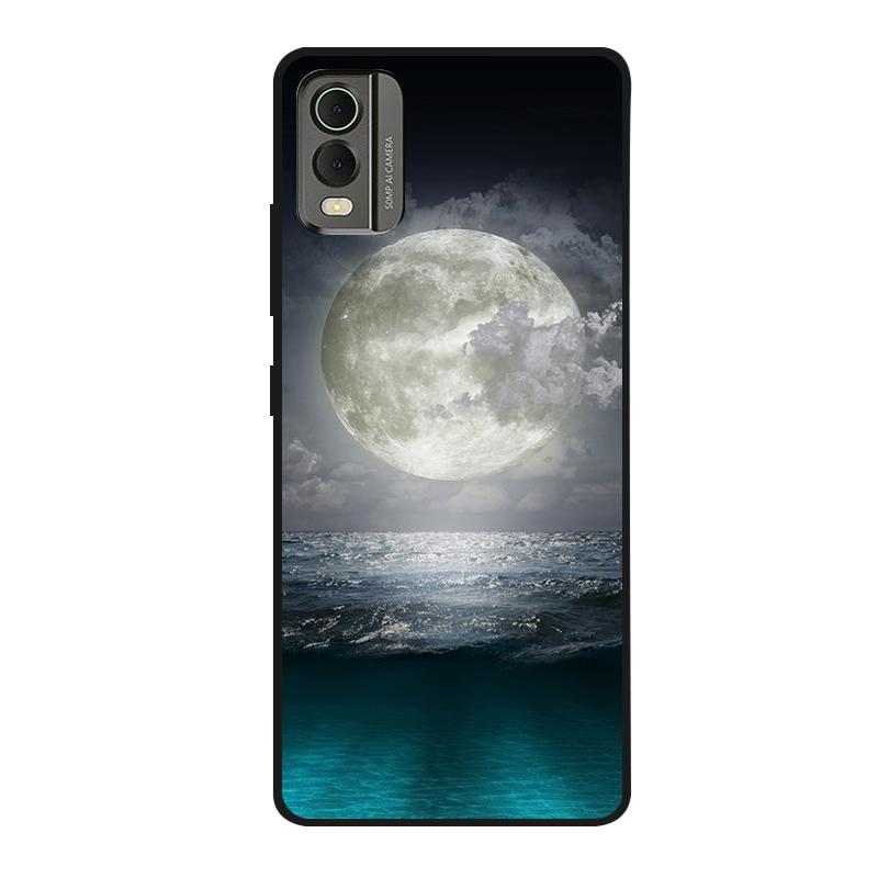 Pentru husă Nokia C32 C 32 Silicon moale Pictată Rezistentă la șocuri Huse spate Pentru Nokia C32 Husă TPU Coques NokiaC32 Desene animate drăguțe