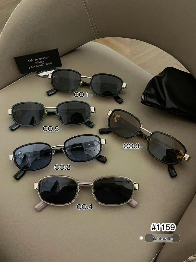 Lunettes de soleil Rétro Européennes Cadre Métallique Ovale Protection UV Strass - 2026 Style Tendance Haut de Gamme