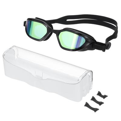 PATIKIL Unisex Polarized Swim Pool Swimming Sun for and with Storage Goggles, Anti-Fog Goggles, Protection, Men, Women, Adults, Teenagers, Box,