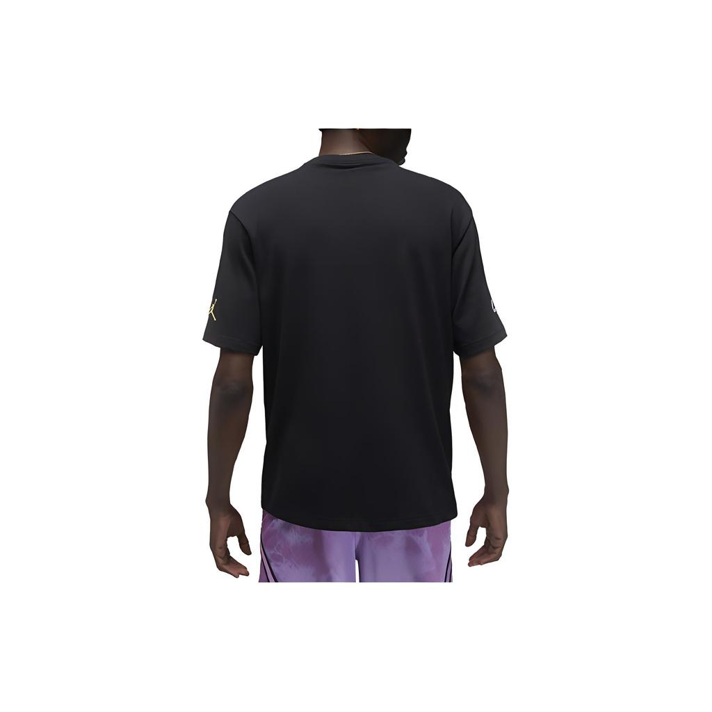 Nike Sporty Loose-Fit Round Neck Printed Short-Sleeve T-Shirt Men Tops Black FV3531-010