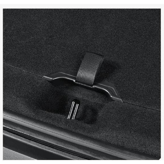 Rear Trunk Rope Draw String for Tesla Model Y Juniper 2025 Open Tail Box Cover Handle Pull Straps Car Modification Accessories