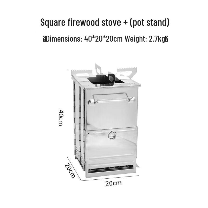 CENLOON Набор портативной дровяной печи для улицы