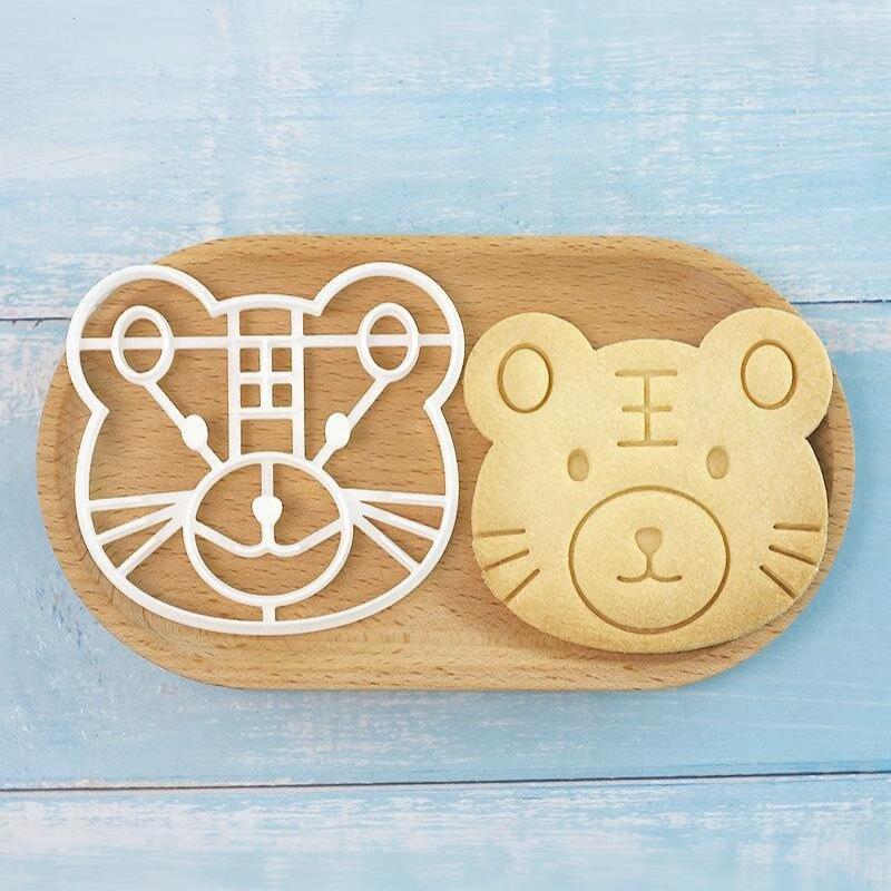 Animal Cookie Cutters Set 1 Pcs 3D Animal Shapes Food Safe Baking Molds for Festival Party DIY Cookie Baking Gifts