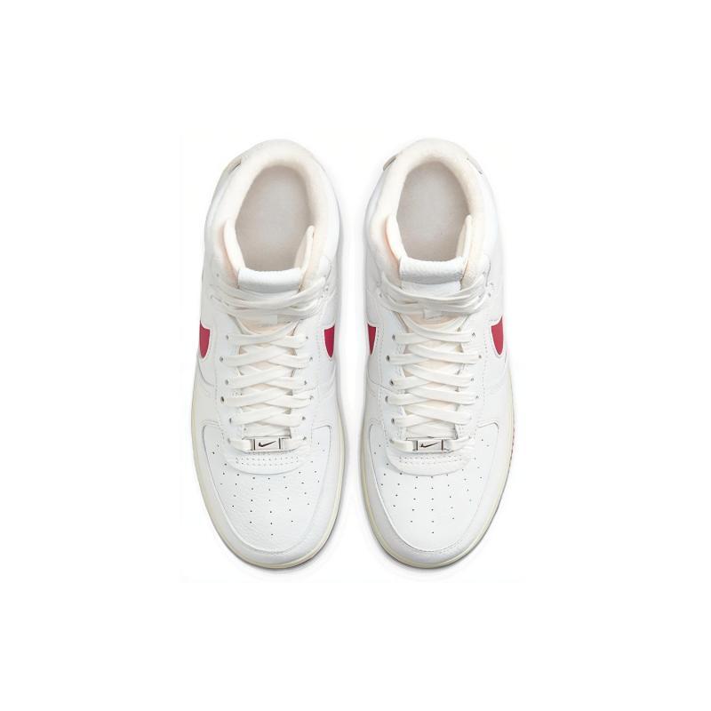 Nike Air Force 1 High Sculpt Summit White Gym Red Women's Sneakers DC3590-100