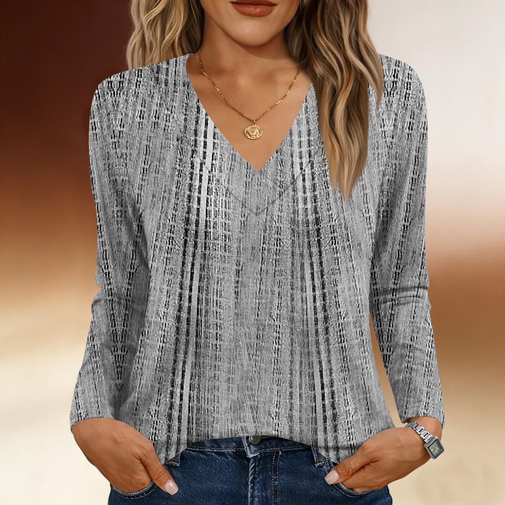 Long Sleeve Shirts For Women Cute Print Graphic Tees Blouses Casual Plus Size Basic Tops Pullover