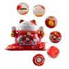 Cat Money Bank Kitten Figurine Animal Statue Saving Box for Desktop Decor