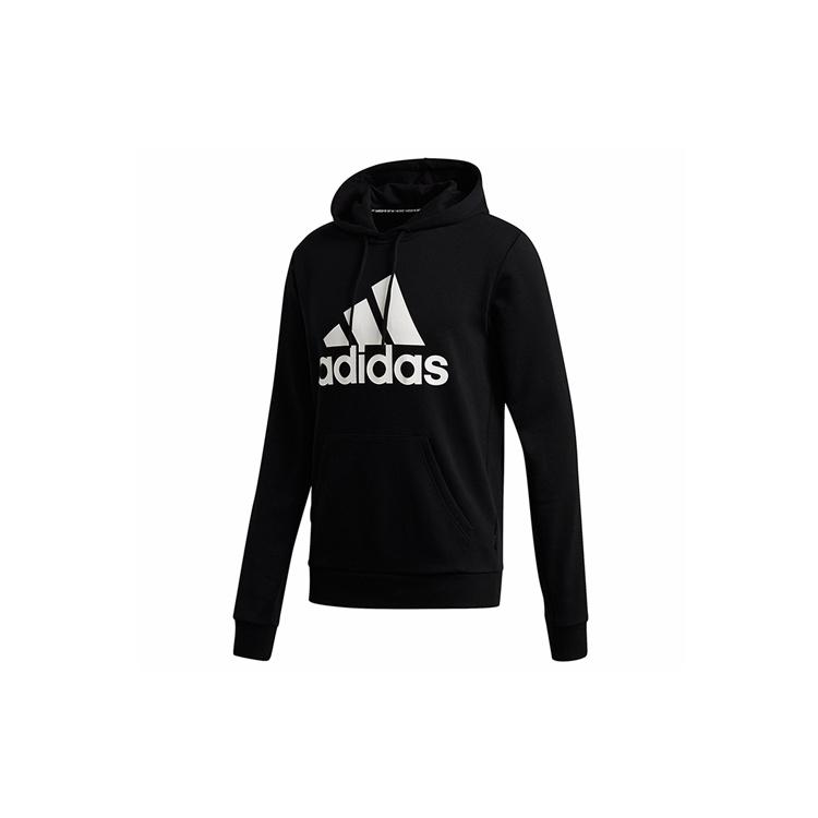adidas MH BOS PO FT Casual Sports Hooded Sweater Men Black Men s GC7343 XS