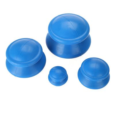 4pcs Rubber Vacuum Cups Chinese Medical Cupping Health Care Massage Product