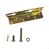 Sturdy Duty Bed Rail Bracket, Thickened Wood Frame Connector, Stable Furniture Assembly With Screws