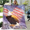 3D Eagle Printing blanket flannel Soft and comfortable blanket blankets for beds picnic blanket warm blanket birthday gift