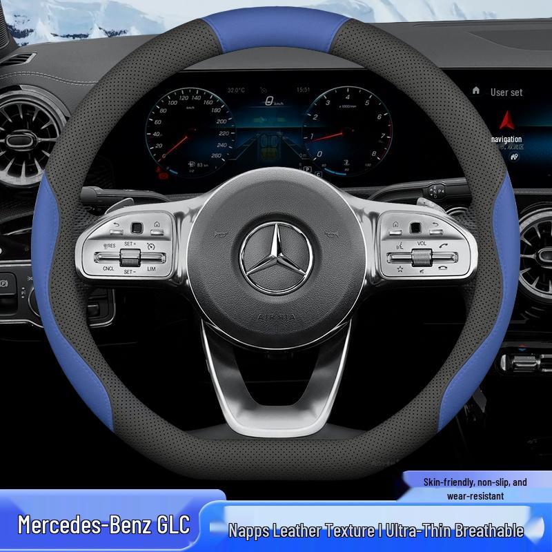 Mercedes-Benz GLC Steering Wheel Cover for 2024/2025 GLC300L, GLC260L Sport, GLC200