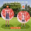 Inflatable Bumper Ball 1-Pack, 5FT/1.5M Body Sumo Zorb Balls for Teen & Adult, 0.8mm Thick PVC Human Hamster Bubble Balls for Outdoor Team Gaming