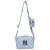 MLB Monogram Collection Polyester Combo Bag, Camera Bag, Crossbody Bag, Shoulder Bag Unisex Haze Blue White Casual