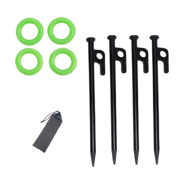 Outdoor Ground Camping Tent Stakes Anchors Pegs Windproofed Tent Stakes for Outdoor Activity and Garden Use