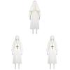 Costume da Suora Cosplay di Halloween in Tessuto Poliestere per Role Play Fantasy