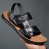 Fashion New Arrival Casual Sandals for Men Breathable Mens Slippers Comfortable Beach Sandals Dual-Purpose Male Summer Flats Flip-flops